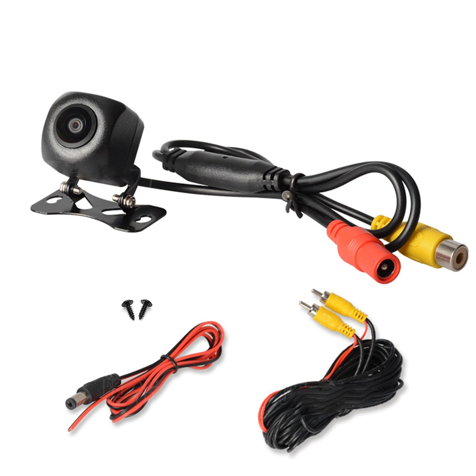 DFsucces バックカメラ 100万画素 AHD バックカメラ CMOSセンサー搭載 170°超広角 調整可能 クリア暗視 防水防塵 耐衝撃 車種汎用 簡単取