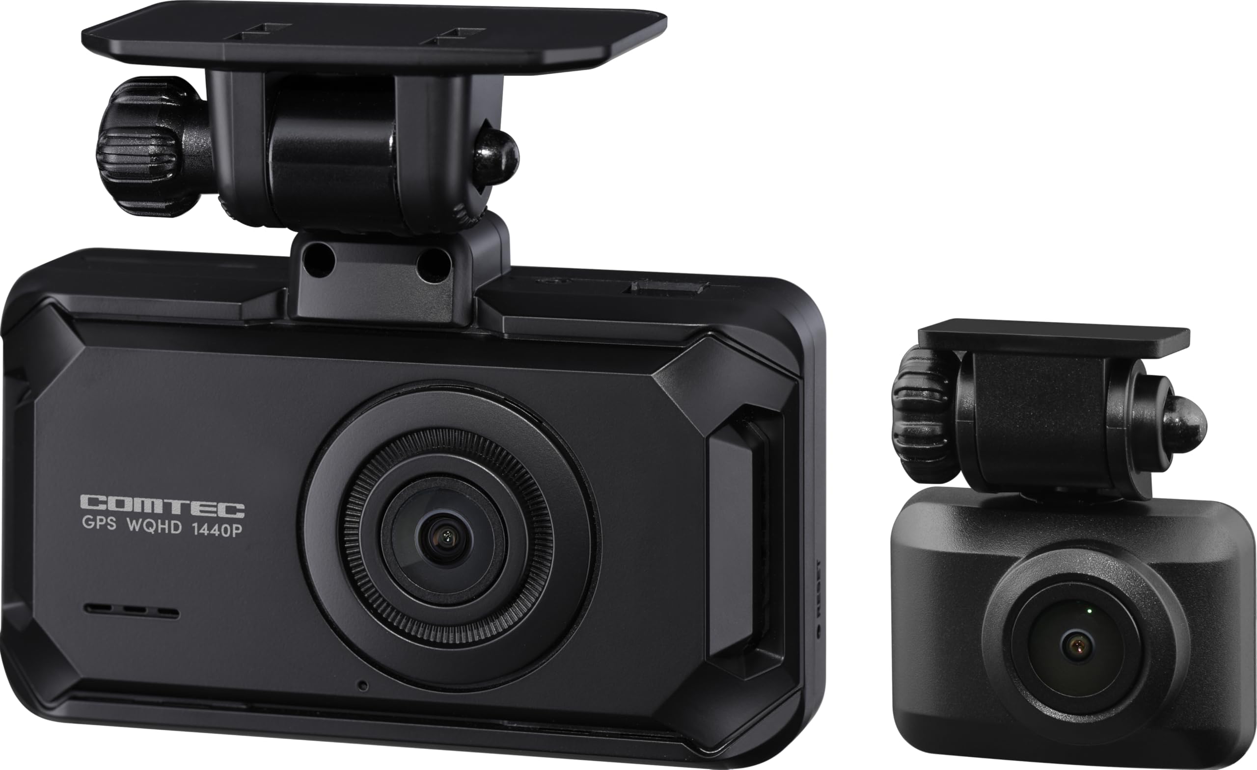 コムテック ドライブレコーダー ZDR065 フロントカメラWQHD 前後STARVIS 2搭載で夜間撮影性能向上 前後2カメラ GPS内蔵 後続車両接近お知らせ機能 運転支援機能 日本製 3年保証 常時録画 衝撃録画 駐車監視 高速起動